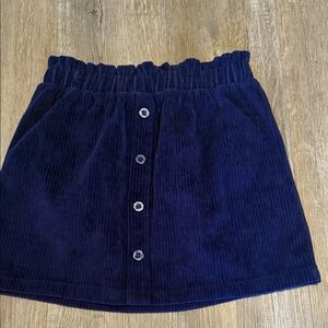 btween Navy Corduroy Skirt